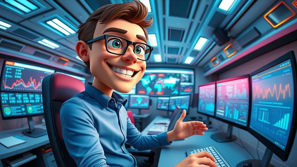 digital marketing manager coordinating multiple marketing campaigns on digital dashboards, managing omnichannel marketing strategy