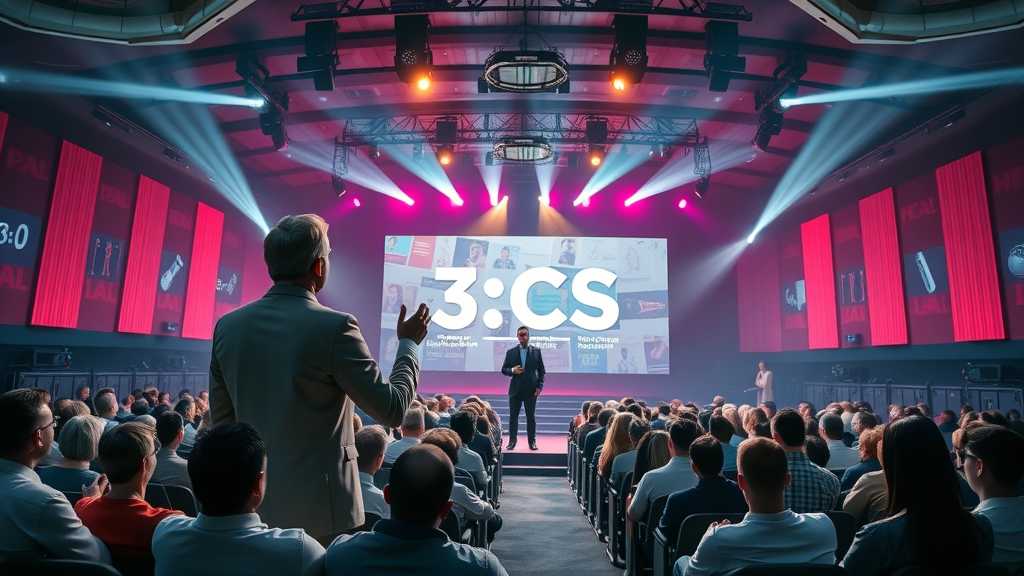 Brand presentation on clarity, consistency, and communication with digital display