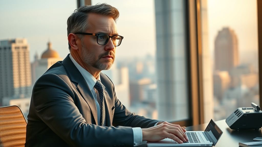 business leader evaluating revenue growth for hiring a fractional marketing executive