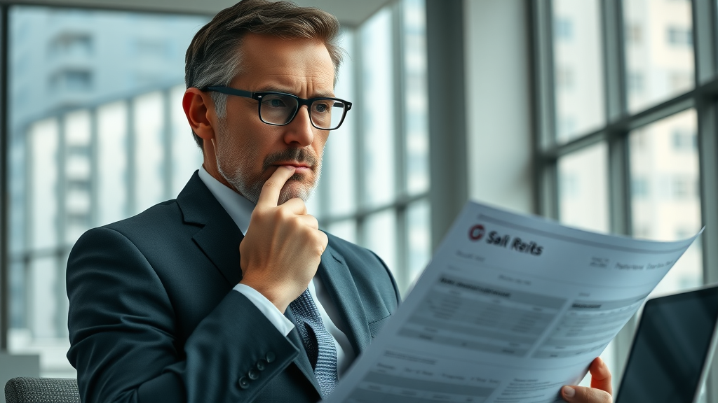 business leader reviewing stagnant sales reports for fractional cmo consultation
