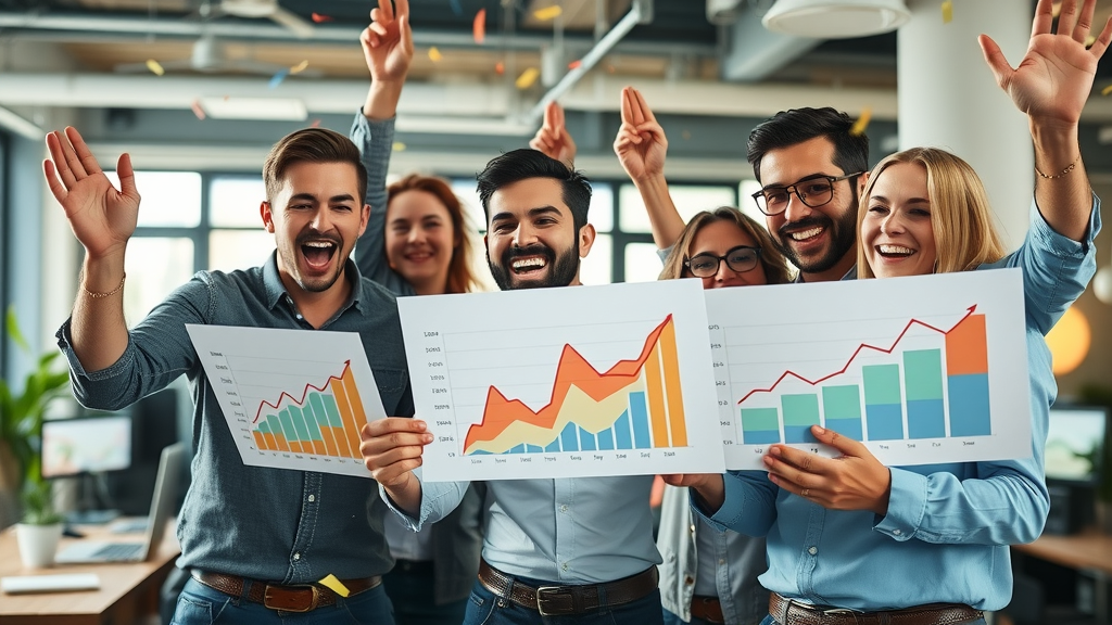 SEO optimization techniques marketing team analyzing site traffic growth results