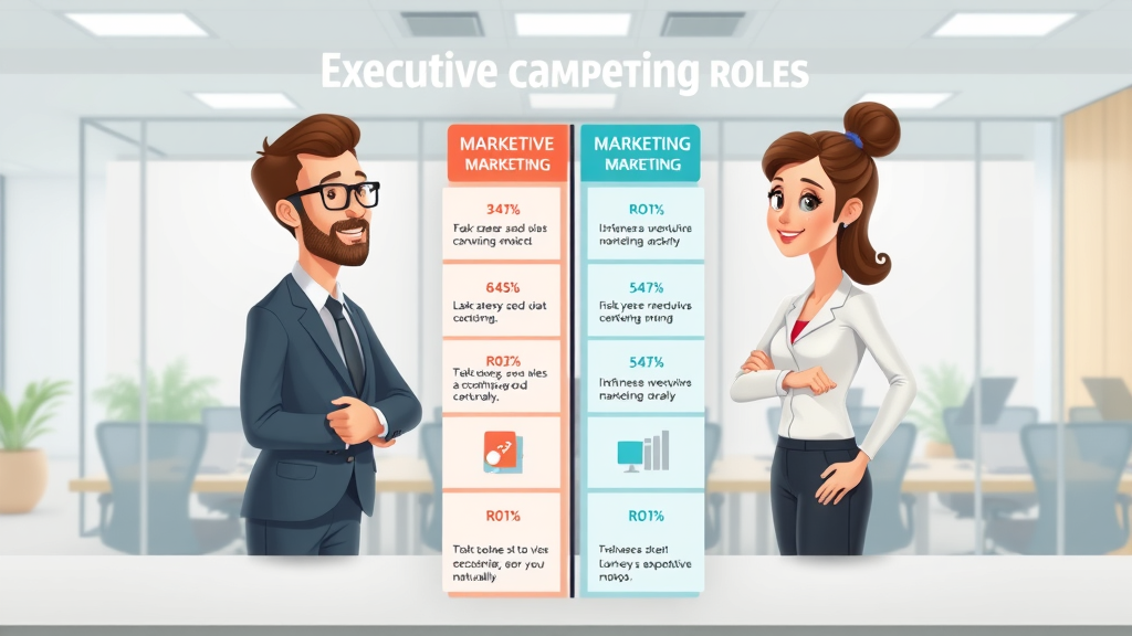 comparison of fractional marketing executive, fractional cmo, and full-time chief marketing officer roles
