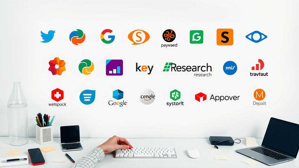 keyword research tool logos comparison for 2024