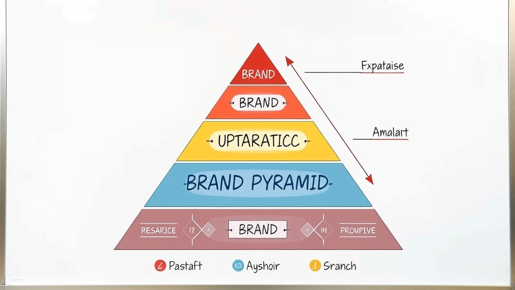 Brand equity infographic with loyalty, awareness, perceived quality, and associations