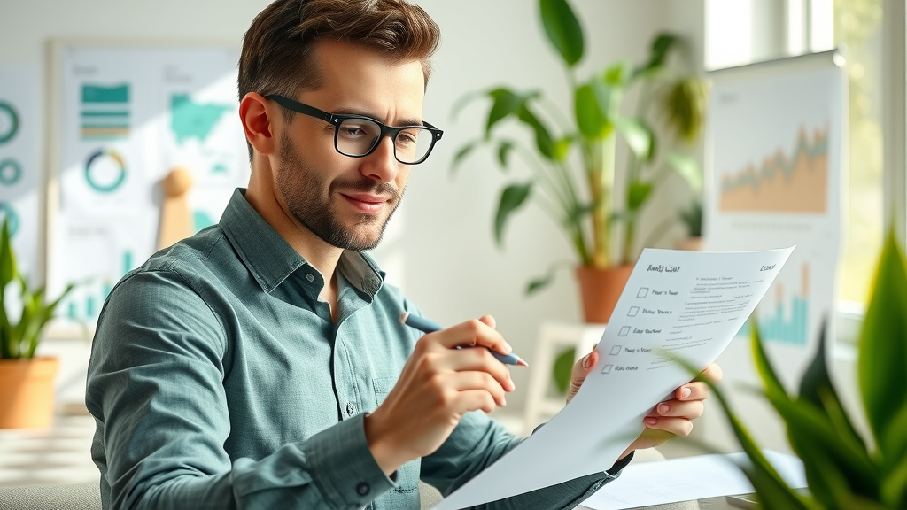 motivated entrepreneur mastering SEO content writing action steps and reviewing dashboard