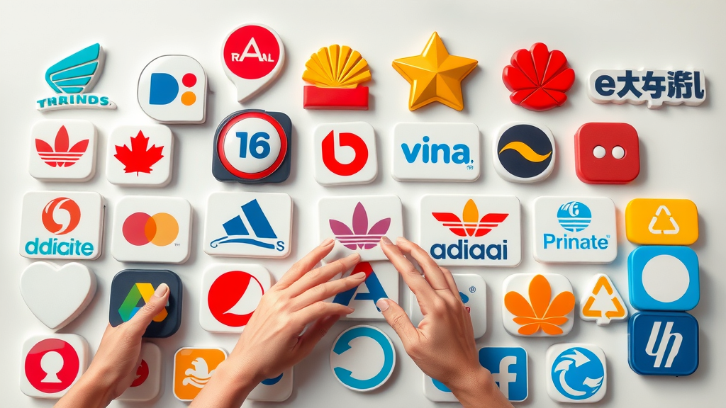 famous brand logos color palettes visual identity branding consistency