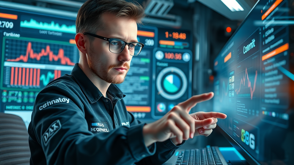 video seo optimization algorithm dashboard, content creator analyzing video ranking factors